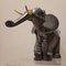 Después de Irénée Rochard, Elefante Art Déco, años 20, Babbitt, Imagen 9