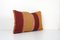 Turkish Orange Wool Sofa Rug Cushion Cover 3