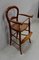 Mid-19th Century Louis Philippe Walnut Childrens High Chair, Image 2
