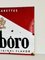 Cartel Marlboro vintage de metal, años 50, Imagen 3