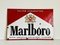 Vintage Marlboro Metal Sign, 1950s 1