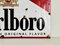 Vintage Marlboro Metallschild, 1950er 2