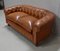 Divano Chesterfield in pelle, fine XIX secolo, Immagine 3