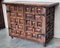 19th Century Spanish Carved Walnut Tuscan Credenza or Buffet with Two Drawers, 1880s, Image 2