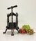 Antique French Cast Iron Fruit or Wine Grape Press from Camion Frères, 1890s 2