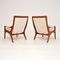 Vintage Teak Armchairs attributed to Howard Keith, 1960s, Set of 2, Image 5