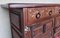 19th Century Spanish Carved Walnut Tuscan Credenza or Buffet with Two Drawers, 1880s 8