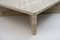 Italian Travertine Coffee Table with Brass Inlays, 1970s, Image 7