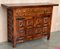 19th Century Spanish Carved Walnut Tuscan Credenza or Buffet, 1880s 3
