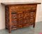 19th Century Spanish Carved Walnut Tuscan Credenza or Buffet, 1880s, Image 3