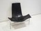 Schwarzer T-Stuhl aus Leder von Katavolos, Littell & Kelley für Laverne International, 1950er 8