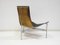Schwarzer T-Stuhl aus Leder von Katavolos, Littell & Kelley für Laverne International, 1950er 5
