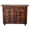 19th Catalan Baroque Carved Walnut Tuscan Credenza or Buffet, Spain, 1880s 1