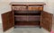 19th Catalan Baroque Carved Walnut Tuscan Credenza or Buffet, Spain, 1880s 7