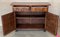 19th Catalan Baroque Carved Walnut Tuscan Credenza or Buffet, Spain, 1880s, Image 7