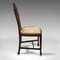 Antike viktorianische englische Hepplewhite Revival Stühle, 1890er, 6 . Set 7
