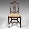 Antique Victorian English Hepplewhite Revival Chairs, 1890s, Set of 6 6