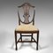 Antique Victorian English Hepplewhite Revival Chairs, 1890s, Set of 6, Image 6