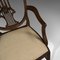 Antique Victorian English Hepplewhite Revival Chairs, 1890s, Set of 6 11