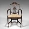 Antique Victorian English Hepplewhite Revival Chairs, 1890s, Set of 6, Image 2