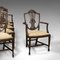 Antique Victorian English Hepplewhite Revival Chairs, 1890s, Set of 6 12