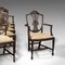 Antique Victorian English Hepplewhite Revival Chairs, 1890s, Set of 6, Image 12