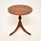 Antique Burr Walnut Occasional Side Table, 1930s, Image 2