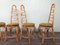 Garden Chairs in Bamboo and Wicker, Italy, 1960s, Set of 4 10