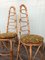 Garden Chairs in Bamboo and Wicker, Italy, 1960s, Set of 4 6