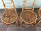 Garden Chairs in Bamboo and Wicker, Italy, 1960s, Set of 4, Image 11
