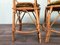 Garden Chairs in Bamboo and Wicker, Italy, 1960s, Set of 4 5