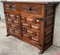 19th Catalan Baroque Carved Walnut Tuscan Credenza or Buffet, Spain, 1880s 3