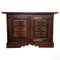 19th Catalan Baroque Carved Walnut Tuscan Credenza or Buffet, Spain, 1880s 1