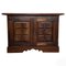 19th Catalan Baroque Carved Walnut Tuscan Credenza or Buffet, Spain, 1880s, Image 1