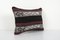 Ethnic Goat Hair Lumbar Kilim Cushion Cover, 2010s, Image 3