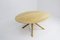 Vintage Oval Wooden Coffee Table, 1970s, Image 4