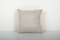 Vintage Kilim White Cushion Cover, 2010s 4