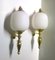 Große Italienische Wandlampen von Azucena, 1950er, 2er Set 3