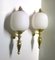 Large Italian Wall Lights from Azucena, 1950s, Set of 2 3