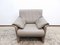 Grey Leather Armchair from de Sede 1