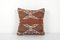 Vintage Kilim Red Wool Cushion Cover, 2010s 1