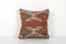 Vintage Kilim Red Wool Cushion Cover, 2010s, Image 1