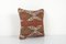 Housse de Coussin Kilim Vintage en Laine Rouge, 2010s 2