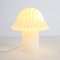 Große Mushroom Tischlampe aus Glas von Peill & Putzler, 1970er 3