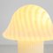 Große Mushroom Tischlampe aus Glas von Peill & Putzler, 1970er 4
