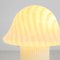 Large Glass Mushroom Table Lamp from Peill & Putzler, 1970s, Image 4