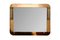 Art Deco Rectangular Bevel-Edged Wall Mirror with Etched Glass, 1920s, Image 1