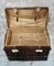 Antique Wicker Dome Topped Travel Trunk by Lisse Gallibourg, 1880s 7
