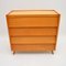 Vintage Satin Birch Chest of Drawers, 1950s 4