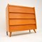Vintage Satin Birch Chest of Drawers, 1950s, Image 5